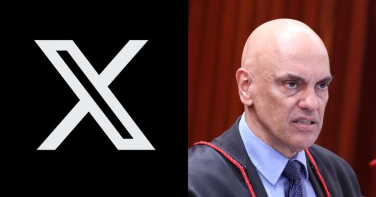 Moraes determina que PF analise respostas do X sobre contas suspensas