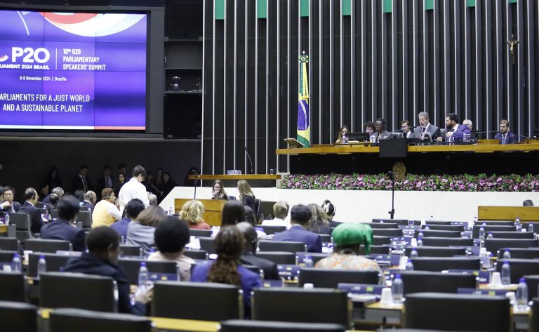 Em Brasília, presidentes de Parlamentos do G20 defendem colaboração para implantar agenda da ONU para o desenvolvimento sustentável