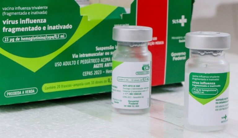 Campanha nacional de vacinação contra gripe começa em 7 de abril