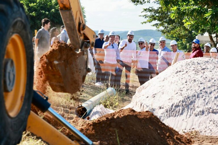 Iguá Sergipe inicia obra entre Lagarto e Riachão do Dantas