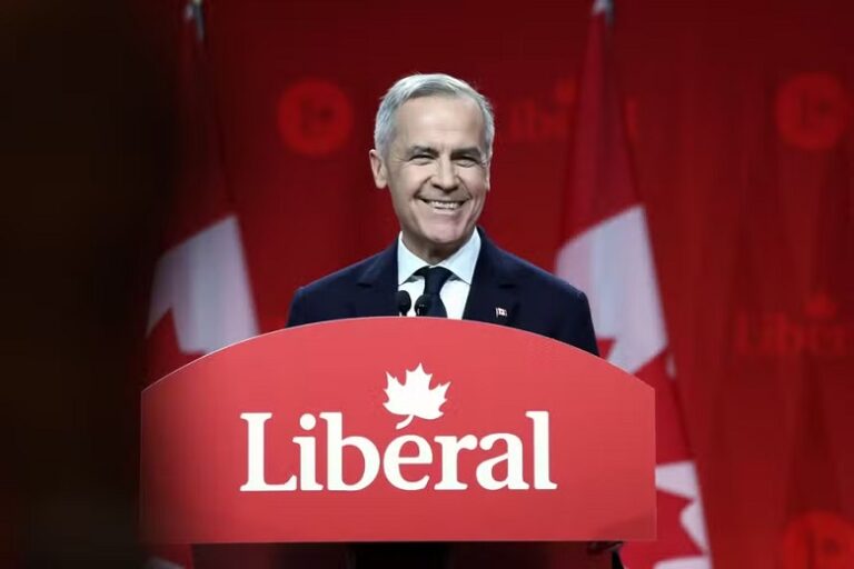 Governistas escolhem Mark Carney para substituir Trudeau como novo premier do Canadá