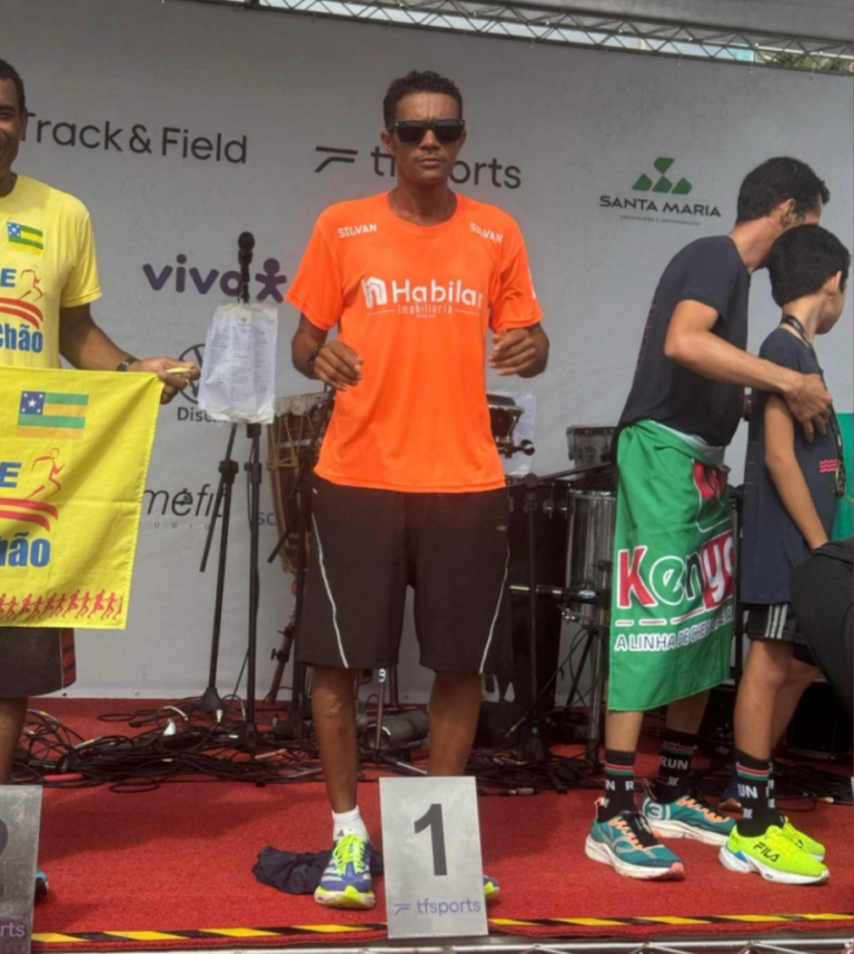 Silvan Quirino vence os 10 km da corrida Track&Field Run Series, etapa Aracaju