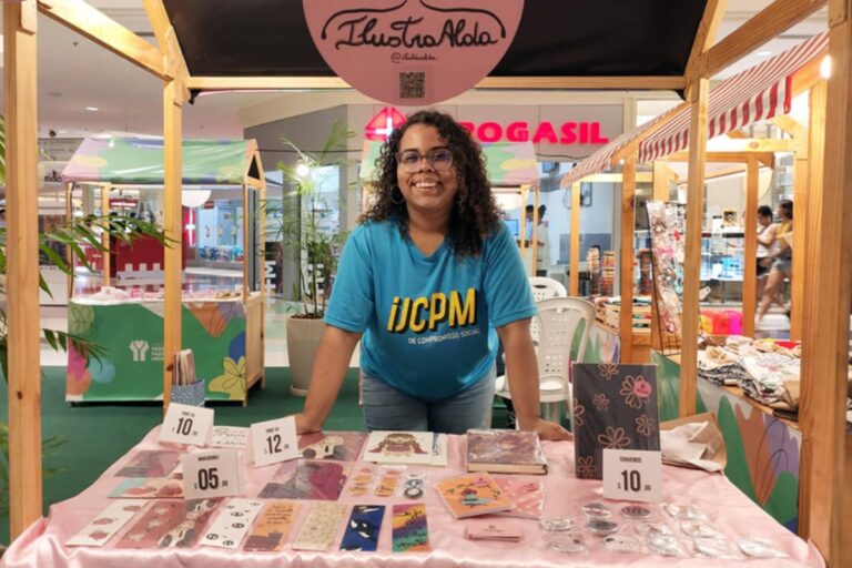 Instituto JCPM promove, em shopping de Aracaju, 5ª Feira do Jovem Empreendedor