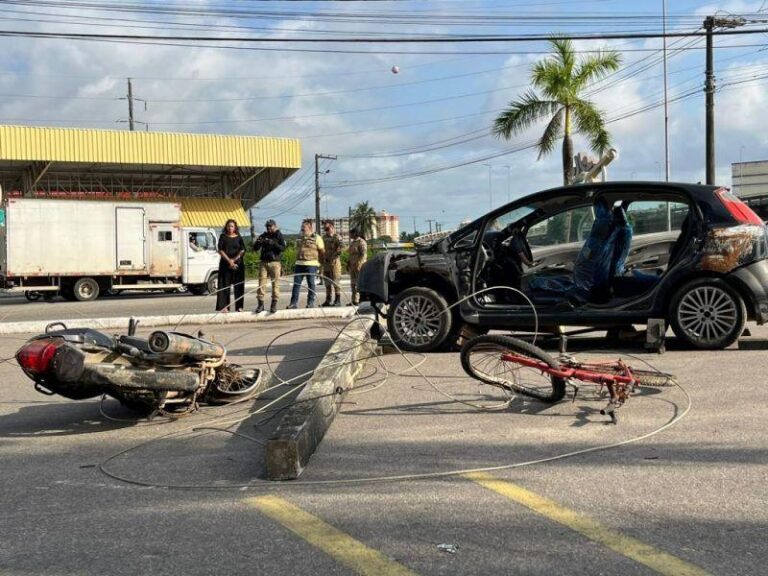SMTT de Aracaju: 48% dos acidentes de trânsito deste ano envolveram motociclistas