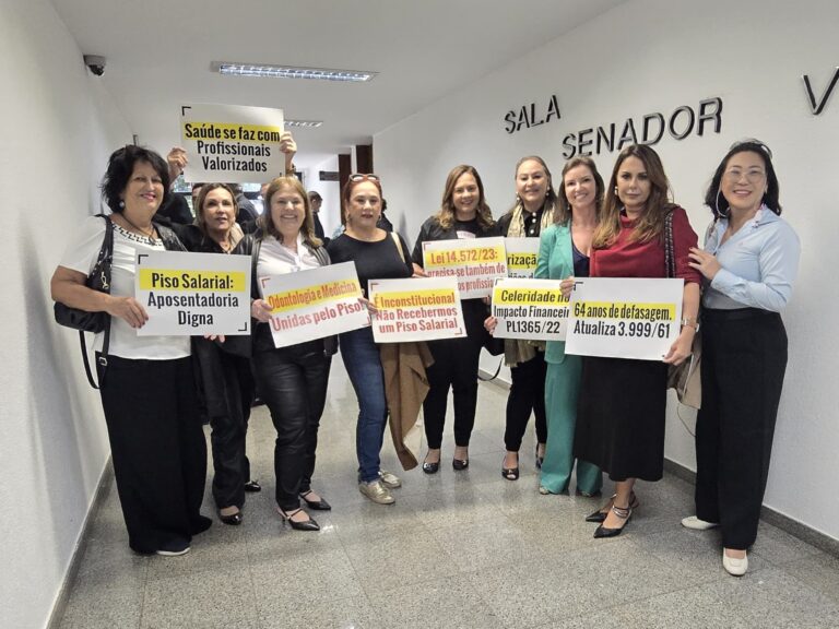 Sergipe participa sa 2° Caravana Pelo Piso Salarial de Cirurgiões-Dentistas e Médicos em Brasília