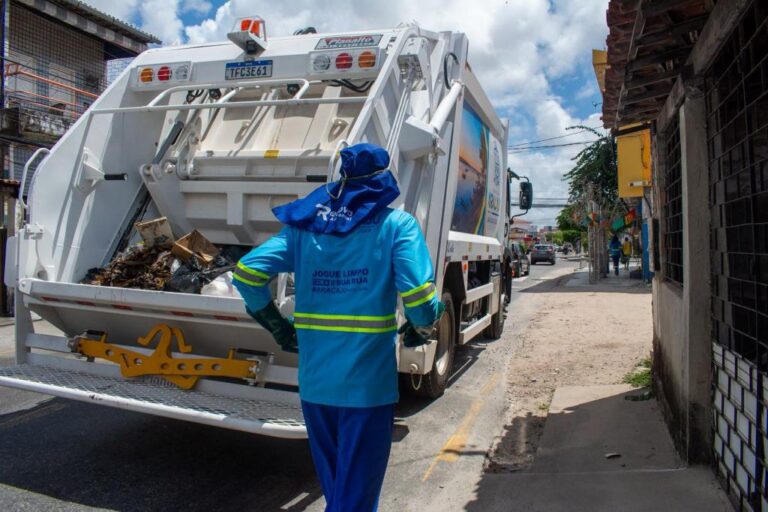 Coleta de lixo domiciliar está regularizada em Aracaju, assegura prefeitura da capital