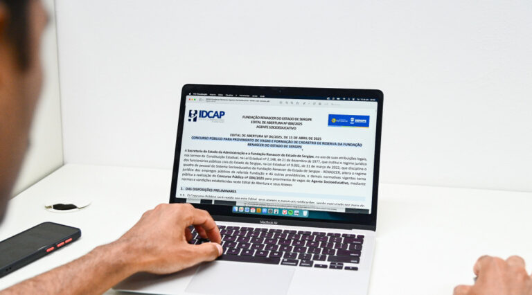 Inscrições para o concurso público da Fundação Renascer já estão abertas