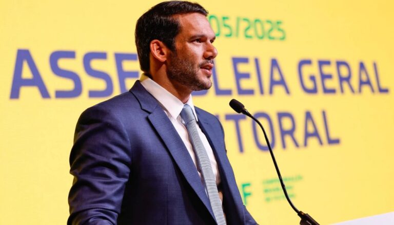 Candidato único, Samir Xaud é eleito novo presidente da CBF