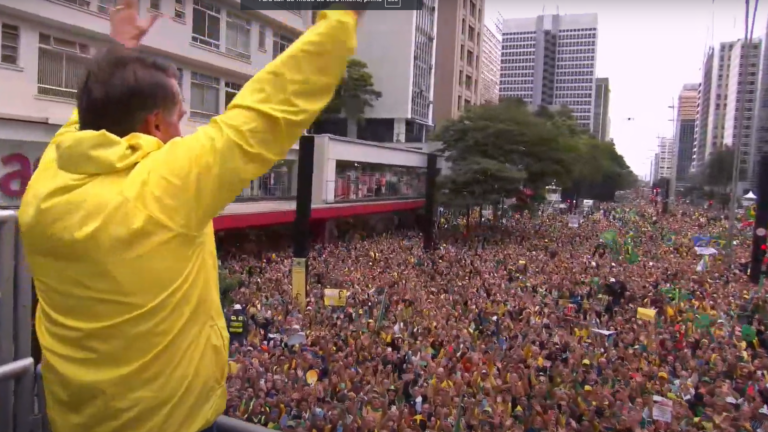 Bolsonaro volta a convocar manifestação para 29 de junho, na Avenida Paulista