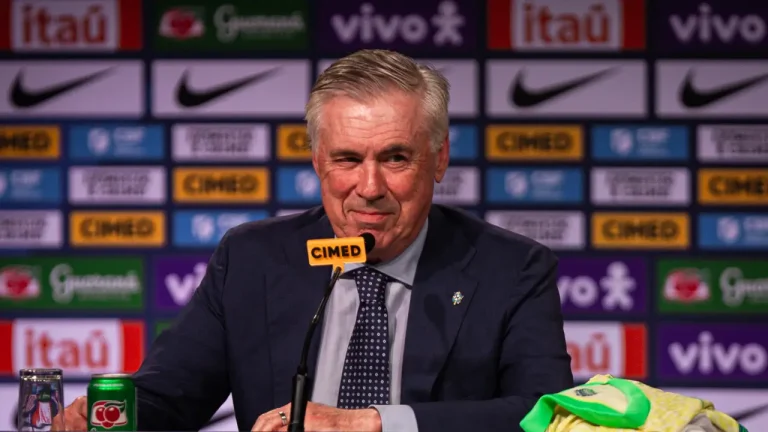 Sob estreia de Ancelotti, seleção brasileira joga nesta quinta-feira (5)