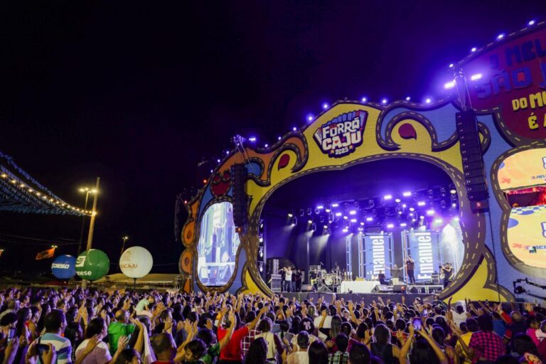 Prefeitura informa alteração nos horários dos shows do Forró Caju deste fim de semana