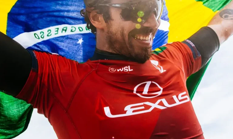 Yago Dora é campeão em Trestles, palco do surfe em Los Angeles 2028