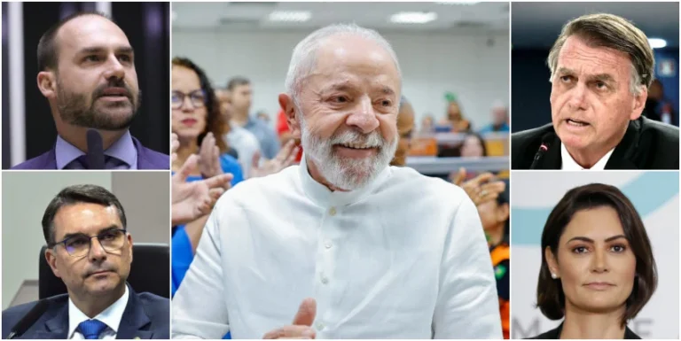 Lula empataria com Michele e Bolsonaro em 2026