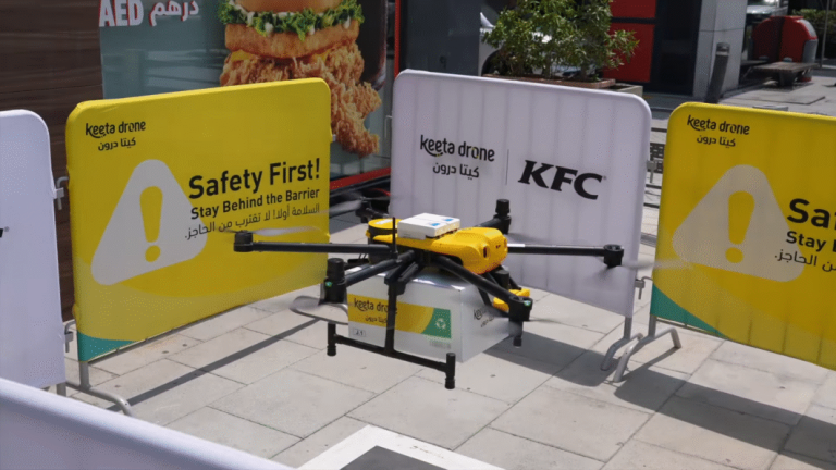 Keeta avalia utilização de drones para entregas de comida no Brasil