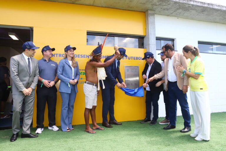 CBF, FIFA e FSF inauguram Centro de Desenvolvimento do Futebol de Sergipe
