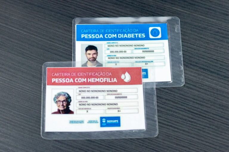 Sergipe lança Carteira de Identificação da Pessoa com Diabetes e Hemofilia, e assegura direitos aos pacientes durante atendimento