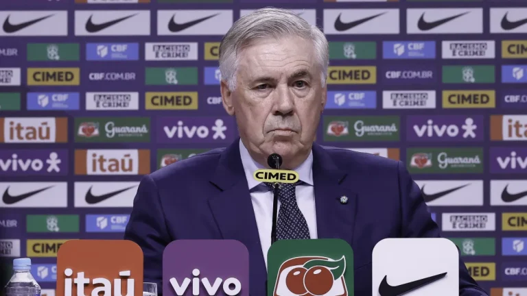 Ancelotti define núcleo de 15 jogadores da Seleção Brasileira para Copa do Mundo 2026