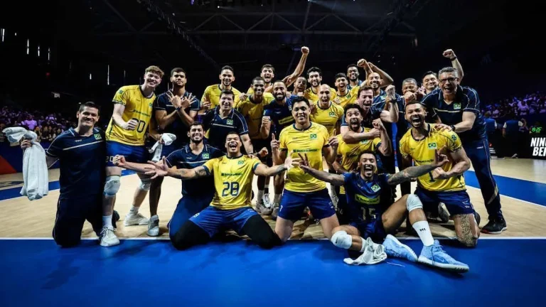 Liga das Nações de Vôlei Masculino: Brasil vence Eslovênia e conquista medalha de bronze