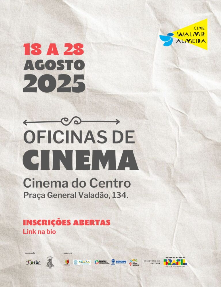 Cine Walmir Almeida abre inscrições para oficinas de cinema
