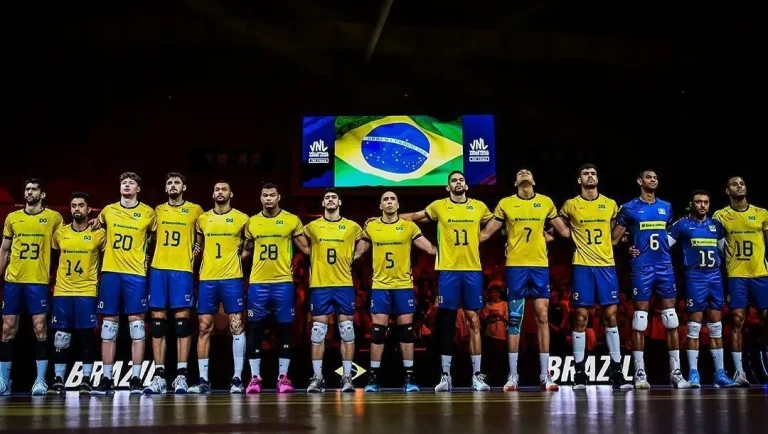 Brasil perde para Polônia e é eliminado na Liga das Nações Masculina de Vôlei