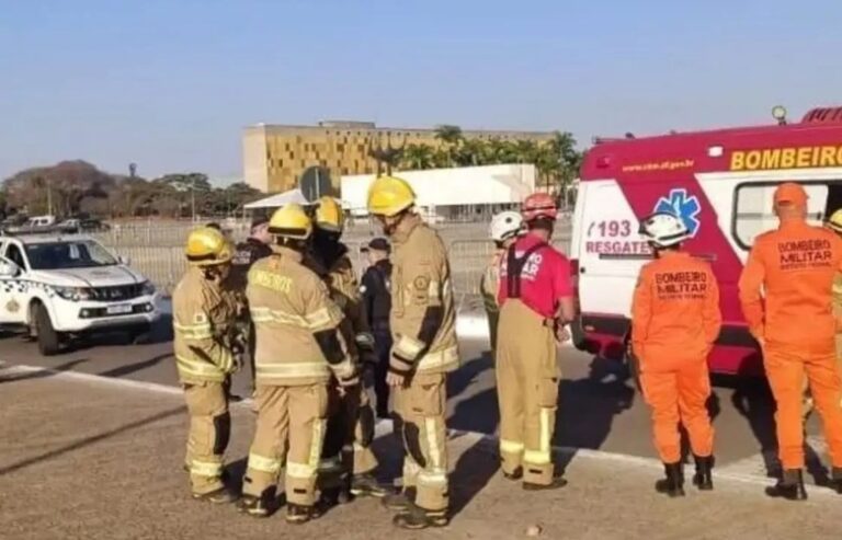 Homem é contido após ameaçar explodir bomba na Praça dos Três Poderes