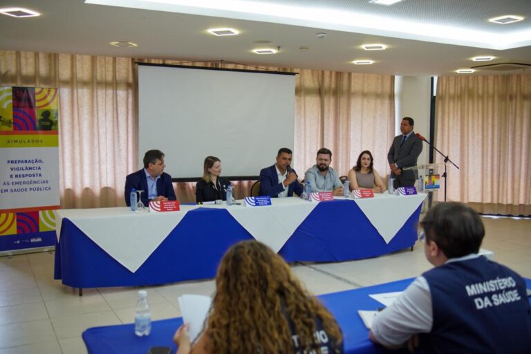 Simulado Nacional reforça preparo de Aracaju para emergências em saúde pública