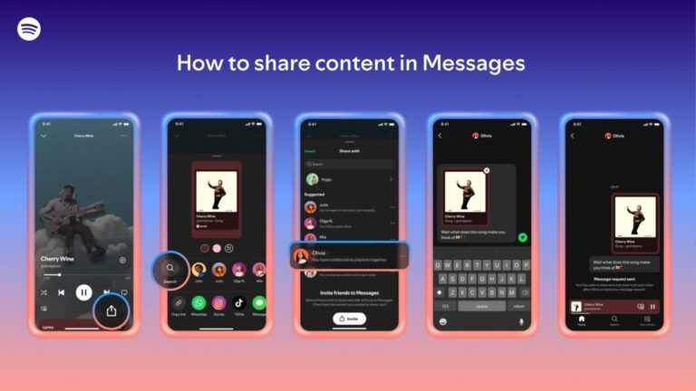 Spotify: saiba mais sobre função de mensagens diretas dentro da plataforma de streaming