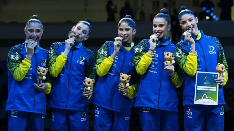 Brasil conquista primeira medalha de prata em Mundial de Ginástica Rítmica