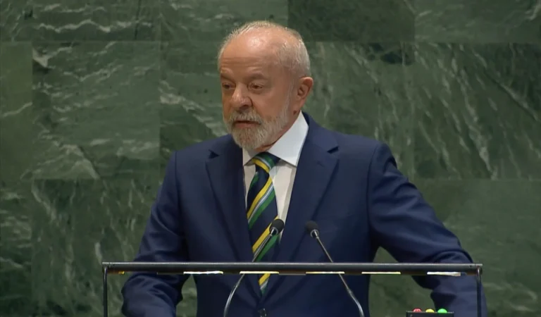 Em discurso na Assembleia-Geral da ONU, Lula ataca Israel e sanções dos EUA