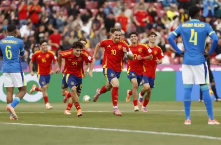 Após perder para a Espanha por 1 x 0, Brasil está fora da Copa do Mundo Sub-20