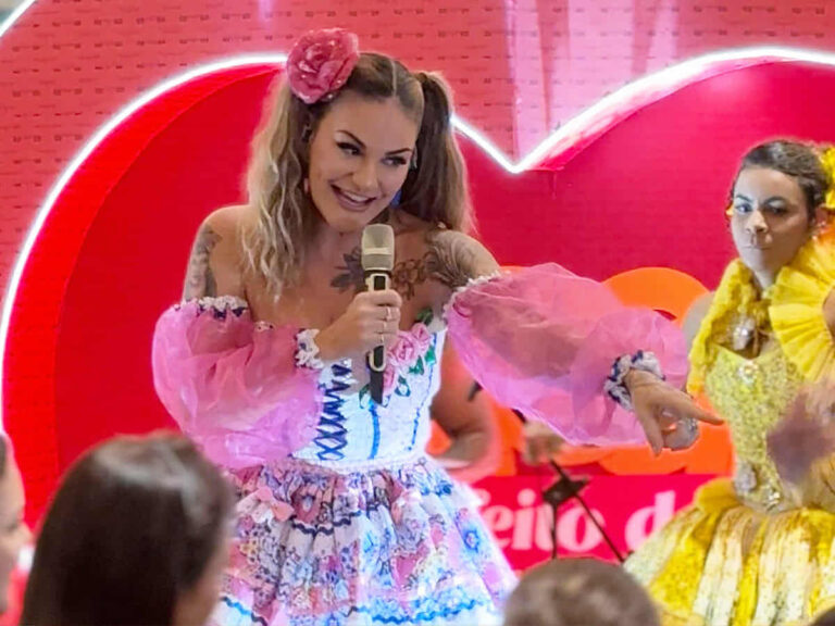 Maysa Reis abre programação especial no mês das crianças, neste sábado (4), em shopping de Aracaju