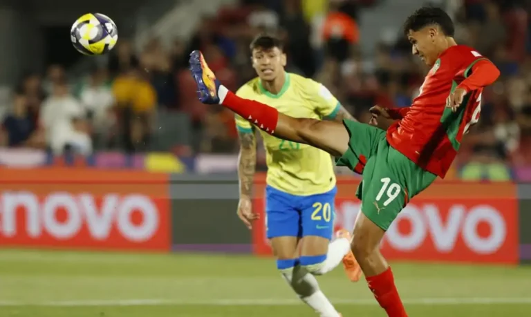 Mundial sub-20: Brasil perde para Marrocos por 2 a 1 e situação se complica; próxima partida será contra a Espanha no sábado (4)