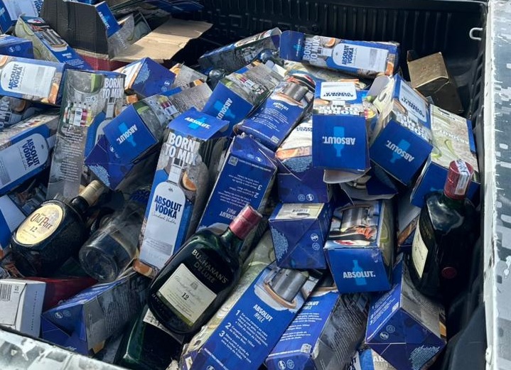 BPChoque fecha depósito de bebidas com suspeita de adulteração em Socorro