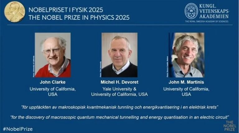 Cientistas com descobertas em mecânica quântica ganham Nobel de Física