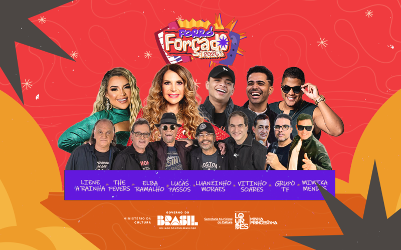 Forró Forçado 2025: Prefeitura de Nossa Senhora de Lourdes, no interior sergipano, divulga programação de evento que será realizado neste sábado (25)