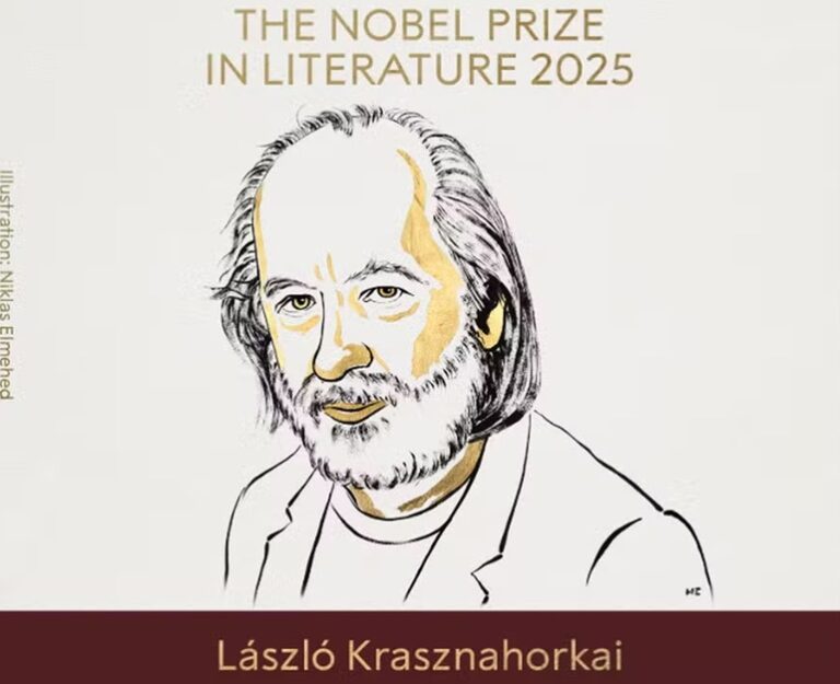 Nobel de Literatura vai para o autor húngaro László Krasznahorkai
