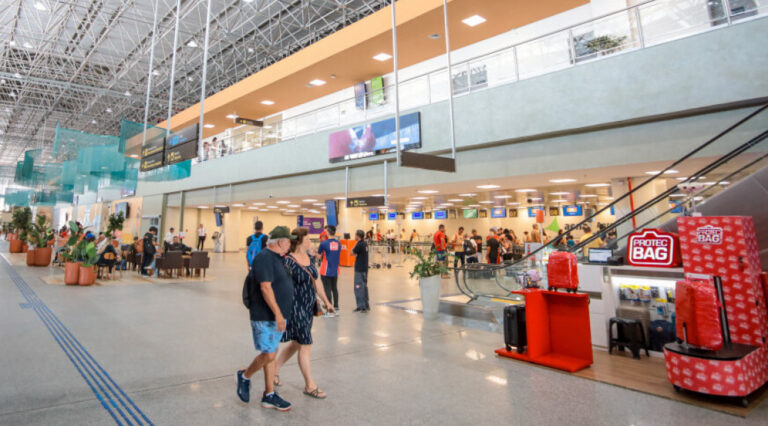 Em setembro, Sergipe registrou aumento de mais de 7% no fluxo de passageiros no Aeroporto Internacional Santa Maria