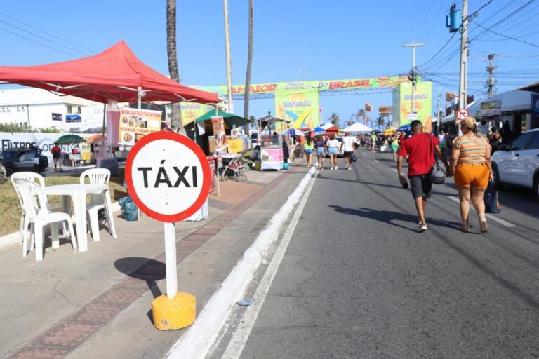 Pré-Caju 2025: SMTT disponibiliza pontos fixos de táxi e transporte por aplicativo na capital sergipana