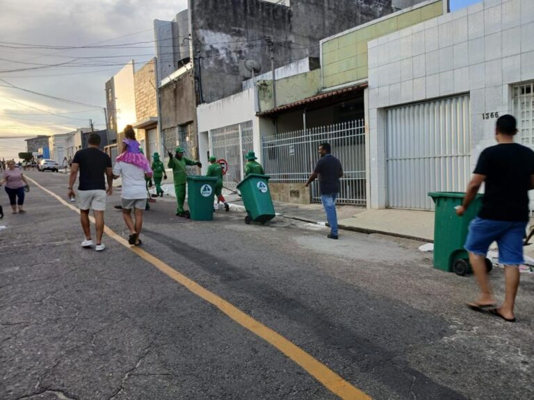 Prefeitura recolhe quase sete toneladas de resíduos nos quatro primeiros dias do Rasgadinho