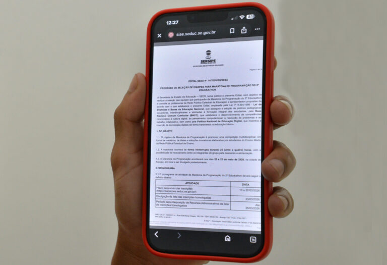 Em Sergipe, inscrições para o Educkathon 2026 seguem até domingo (22)