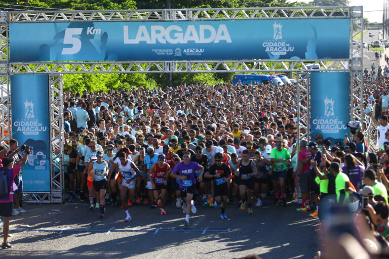 Corrida Cidade de Aracaju reúne 12 mil atletas com largadas a partir das 16h neste sábado