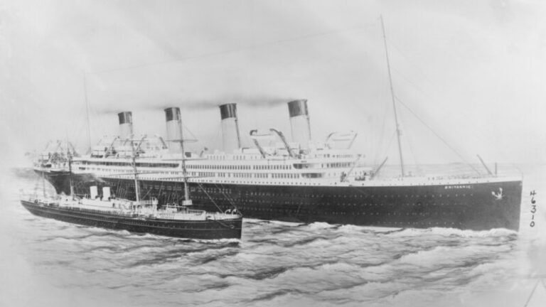 Conheça a história de Britannic, ‘navio irmão’ do Titanic que afundou na Primeira Guerra Mundial