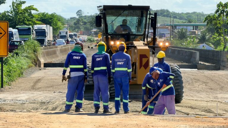 DNIT avança com diferentes obras na BR-101 em Sergipe