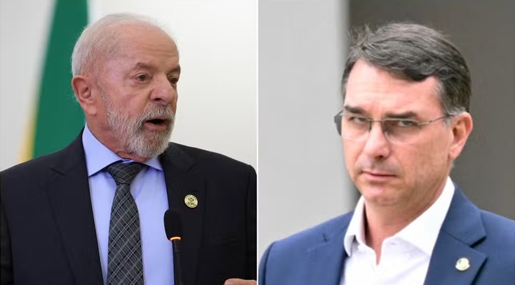 Datafolha: Lula tem 46% e Flávio Bolsonaro 43% das intenções de voto no 2º turno, diz pesquisa