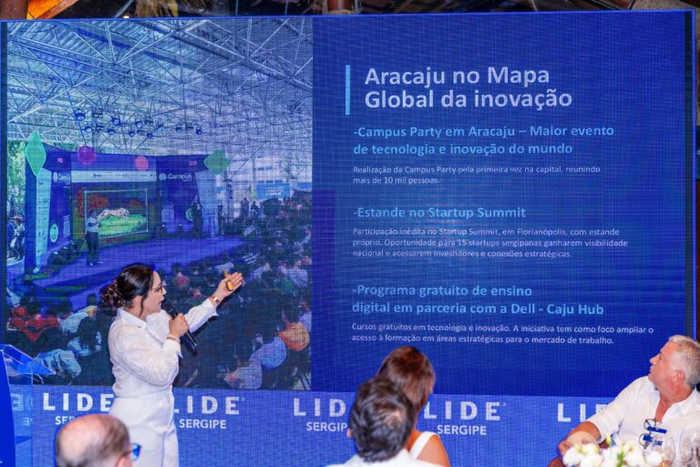 Prefeita apresenta resultados da gestão a empresários em encontro do LIDE