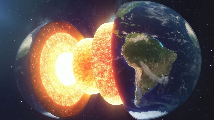 Núcleo interno da Terra parou e pode entrar em rotação reversa