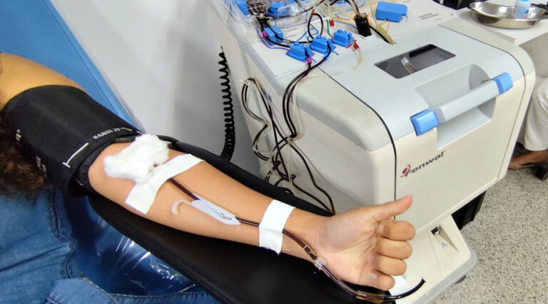 Hemose reforça campanha para ampliar doação de plaquetas por aférese em Sergipe