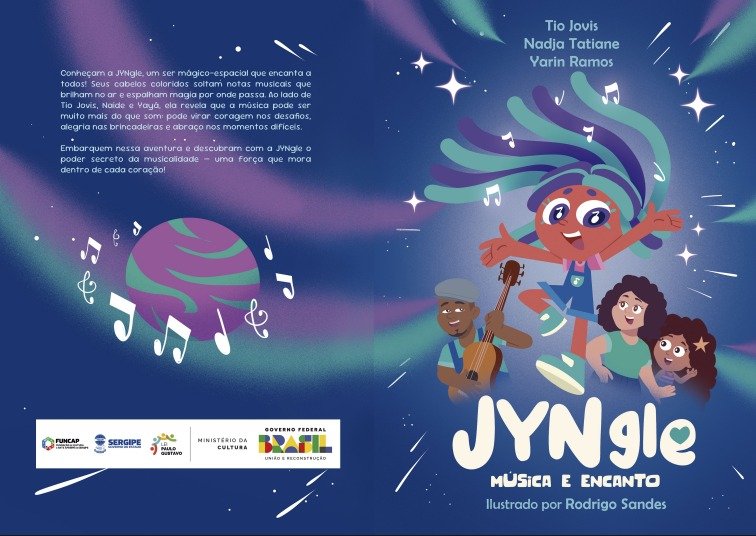 Grupo musical sergipano JYNgle lança seu primeiro livro infantil