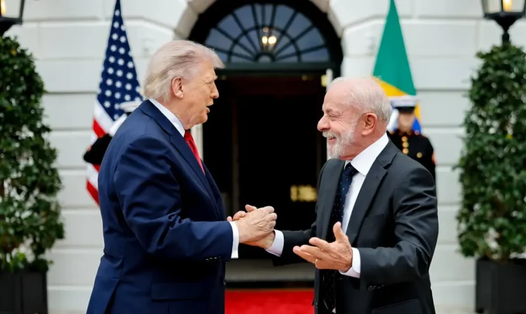 Reunião entre Trump e Lula na Casa Branca durou cerca de três horas