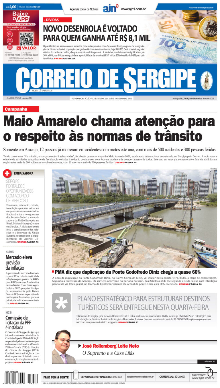 Correio de Sergipe – Edição: 6747
